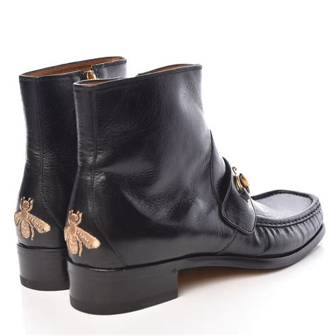 gucci horsebit boot mens|gucci horsebit ankle boots.